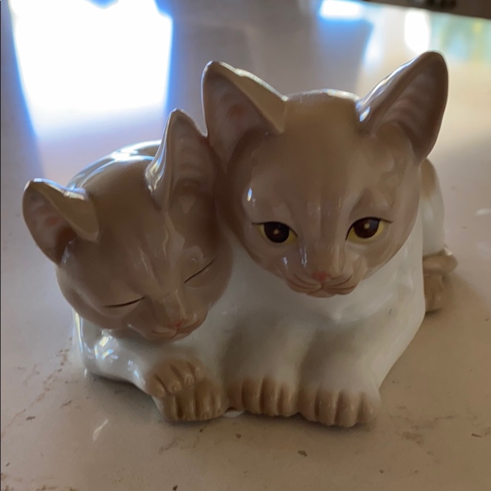 For Cat lovers Porcelain kittens